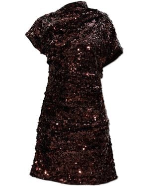 Ganni Sequin Dress - Black