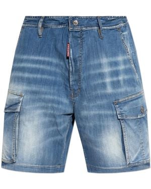 DSquared² Denim Shorts - Blue
