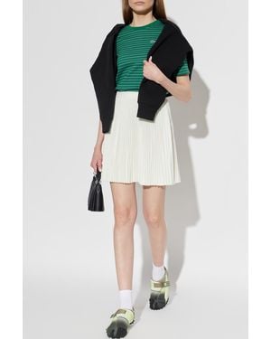 LACOSTE RUNWAY T-Shirt With Logo - Green