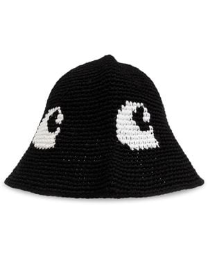 Carhartt Hat With Logo - Black