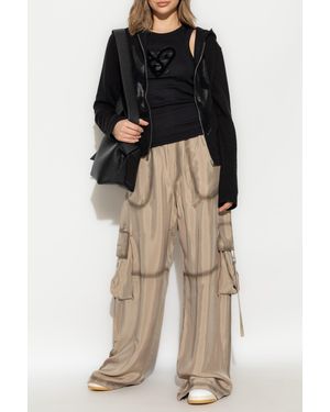Acne Studios Top With Logo - Black