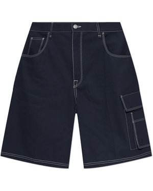 Fendi Cargo Shorts - Blue
