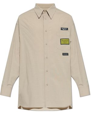MM6 by Maison Margiela Shirt With Patches - Natural