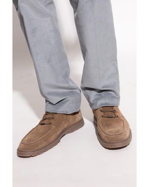 Tod's Suede Ankle Boots - Gray