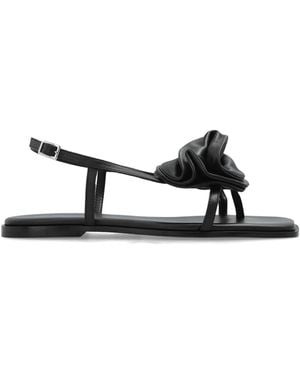 Vic Matié Leather Sandals Logic - White