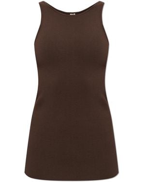 TOTEME Sleeveless Top - Brown