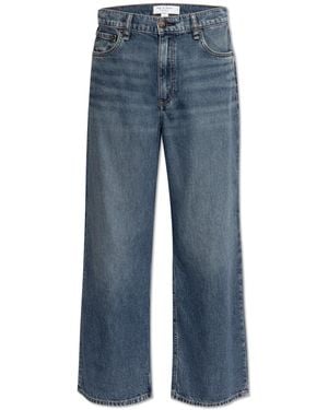 Rag & Bone Straight-Leg Jeans - Blue