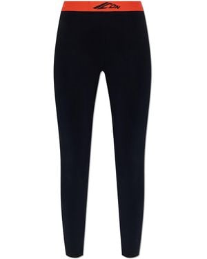 DSquared² Leggings With Logo - Blue