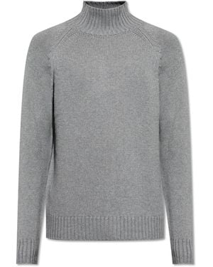 Eleventy Wool Turtleneck - Grey