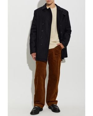 Isabel Marant Wool Coat 'Wym' - Blue