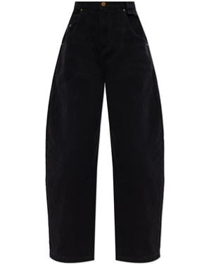 Willy Chavarria "Bad Girl" Jeans - Black
