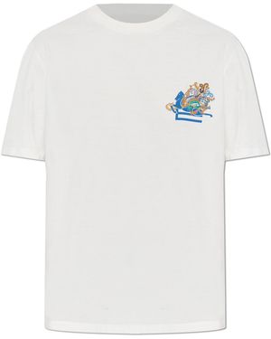 Etro T-Shirt With Patch - White