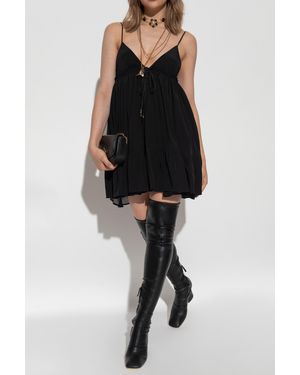 Chloé Silk Camisole Top - Black