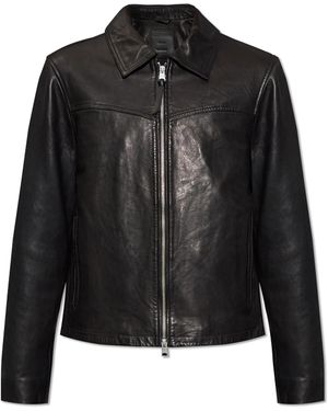 AllSaints 'tune' Leather Jacket, - Black