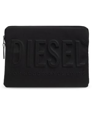 DIESEL Case 3D Biscotto Laptop Sleeve For Laptop 14" - Black