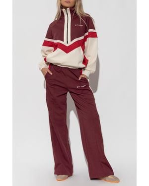 Palm Angels Straight-Leg Pants - Red
