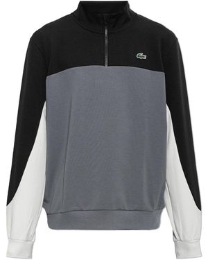 Lacoste Sweatshirt With Logo - Black