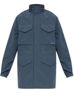 KENZO Light Jacket With Hood - Blue