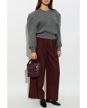 Issey Miyake Round-Neck Sweater - Gray
