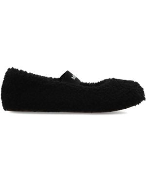 Moon Boot 'Mb Shearling Ballerina' Shoes - Black