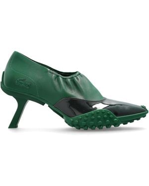 LACOSTE RUNWAY Heeled Shoes "Heel" - Green