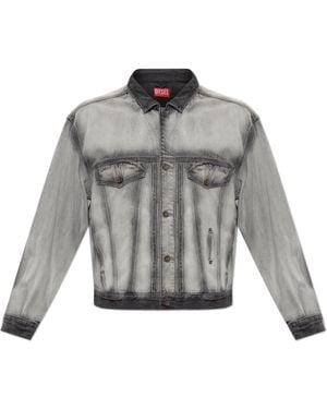 DIESEL Denim Jacket 'D-Denver-Fsi' - Grey