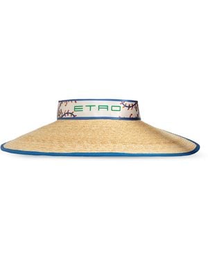 Etro Hat With Logo - Metallic