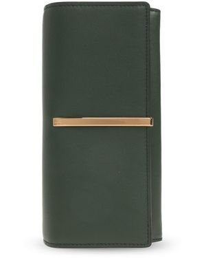 Tod's Leather Wallet - Green