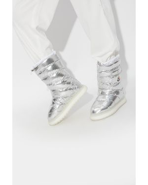 Moncler 'Gaia' Snow Boots - Metallic