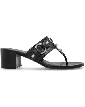 Balenciaga Heeled Mules City - White