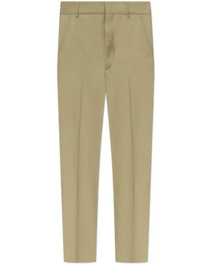 KENZO Wool Trousers - Green