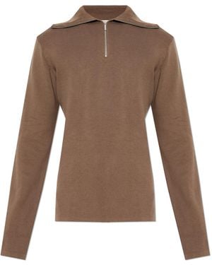 Entire studios Jumper With Collar - Brown