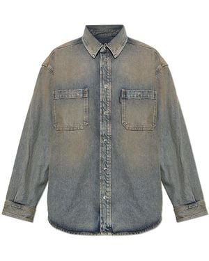 Haikure "Nelson" Denim Shirt - Grey