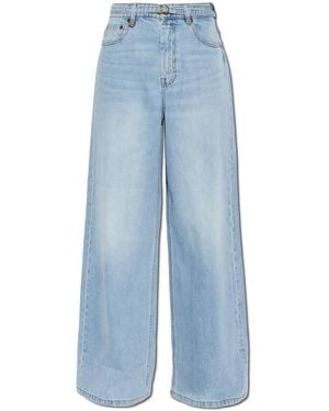 Zimmermann Wide-Leg Jeans - Blue
