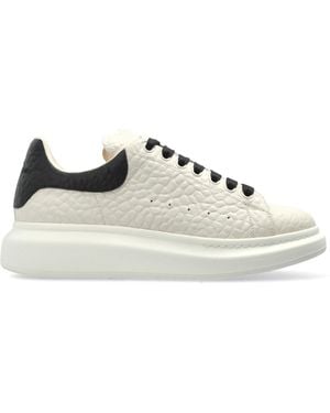 McQueen Leather Sports Shoes - White