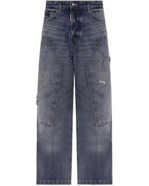 DSquared² 'Baggy' Jeans - Blue