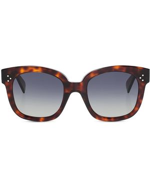 Celine Logo Sunglasses - Blue