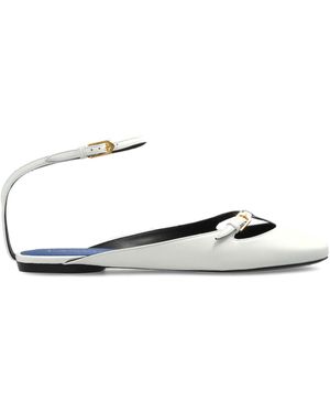 Lanvin 'Mary-Jane' Ballet Flats - White