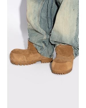 Balenciaga 'Alaska' Snow Boots - Brown