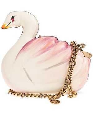 Chloé 'Tropicus Swan Minaudière' Clutch - Pink
