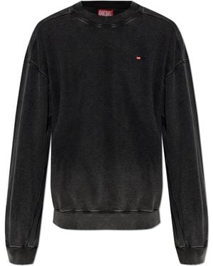 DIESEL Sweatshirt 'S-Crox' - Black