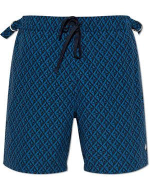 Moose Knuckles Swim Shorts - Blue