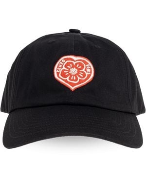 KENZO Cap With Logo - Black