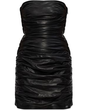 Amiri Leather Dress - Black