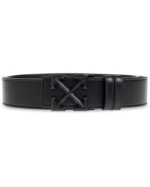 Off-White c/o Virgil Abloh Leather Belt - Black