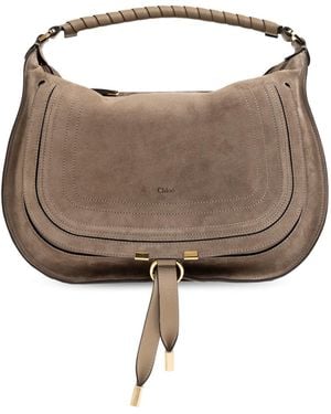 Chloé Handbag 'Marcie Medium' - Brown