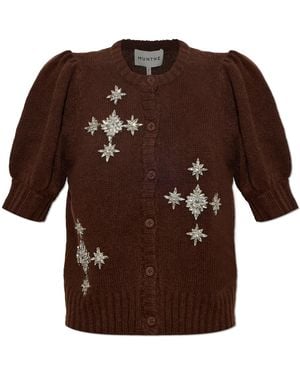 Munthe Cardigan 'Vocca' - Brown