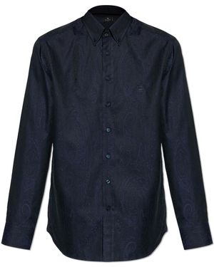 Etro Patterned Shirt - Blue