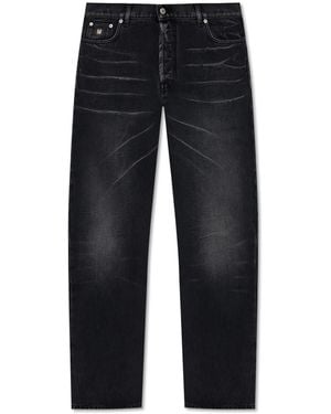 Moschino Straight-Leg Jeans - Black