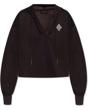 LACOSTE RUNWAY Hoodie - Black